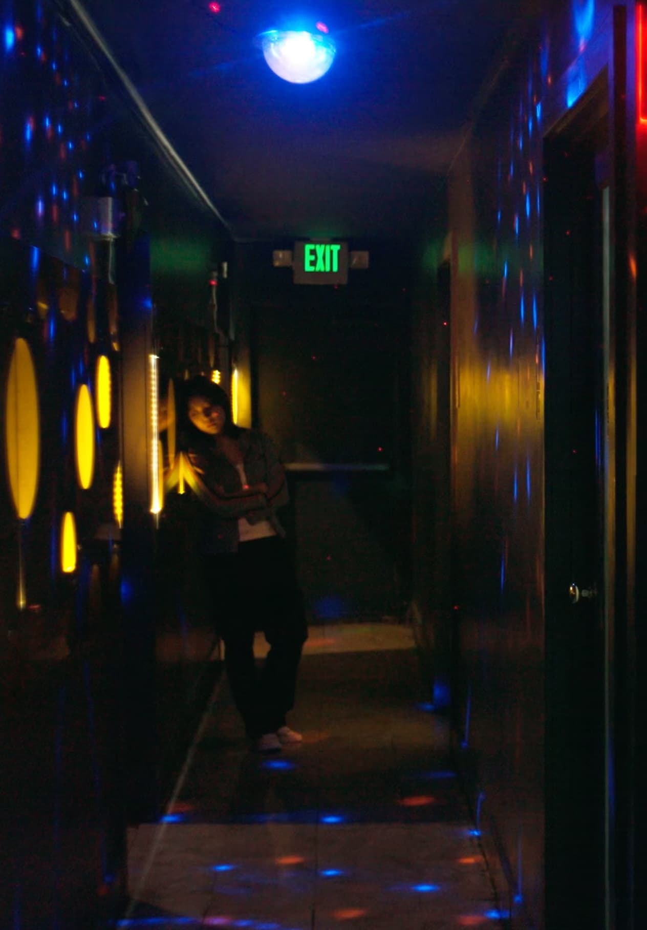 The Marvelous Light on Falling Water